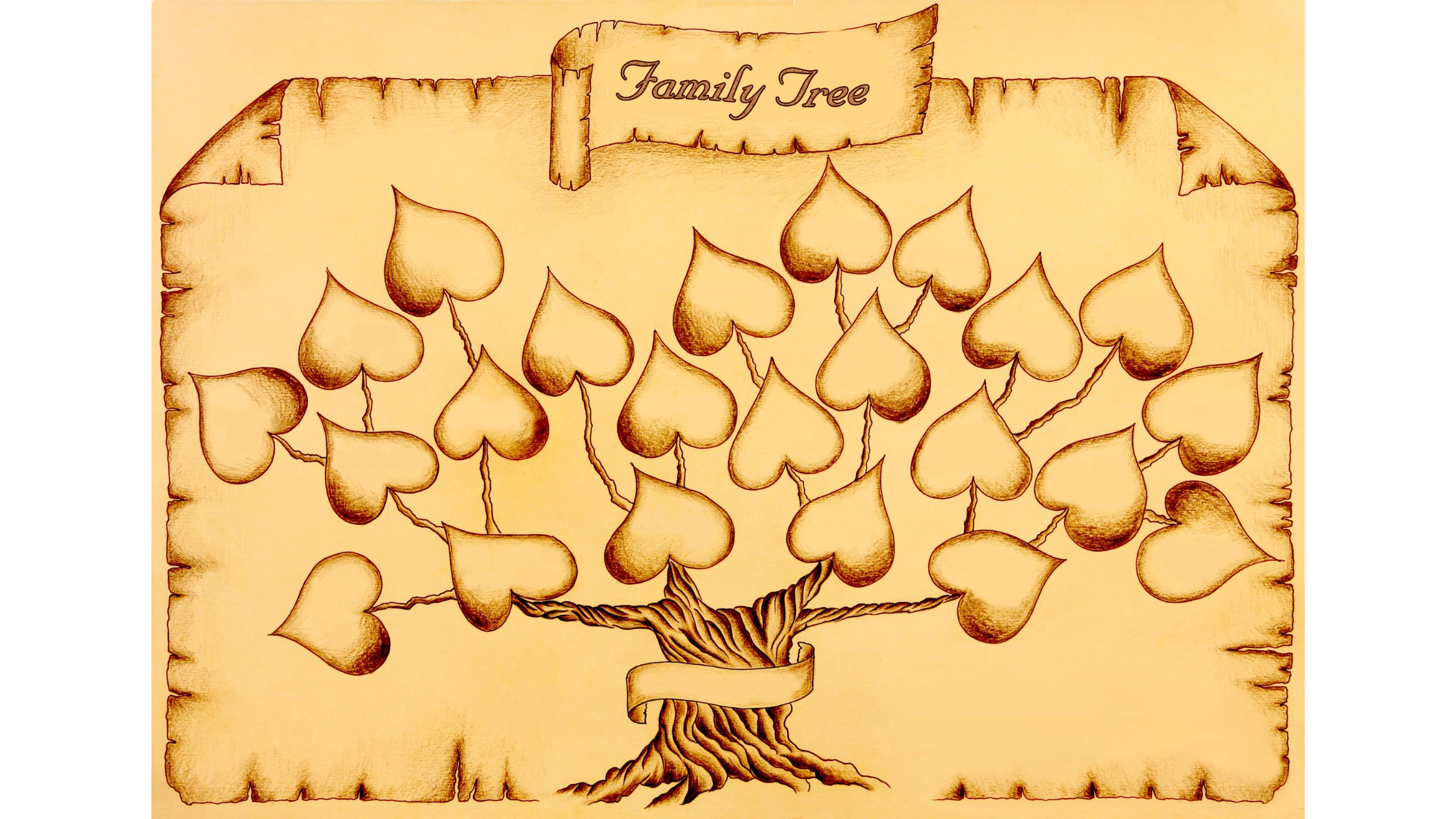 Family tree clipart. Watercolor personalized tree creator - Inspire Uplift